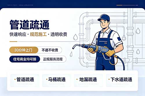 新沂管道疏通