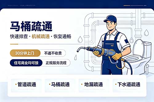 新沂马桶疏通