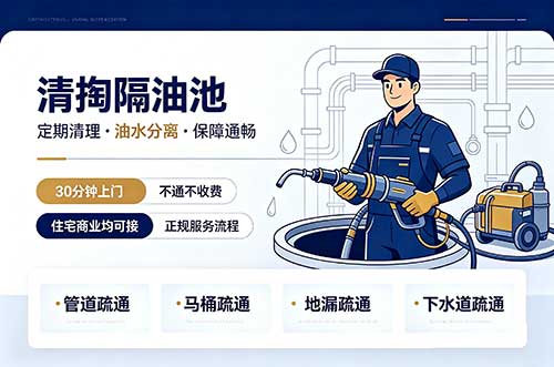 新沂清掏隔油池